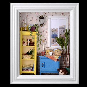 DIY Miniatures Frame Long Vacation Series - Warm Dawn Ship Fast